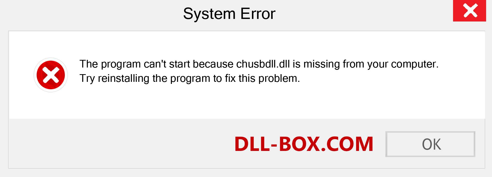  chusbdll.dll file is missing?. Download for Windows 7, 8, 10 - Fix  chusbdll dll Missing Error on Windows, photos, images